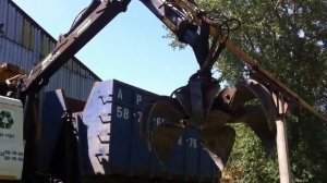 ломовоз,погрузка дров,веток 2