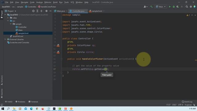JavaFX 15 Tutorial 43 - ColorPicker смотреть онлайн