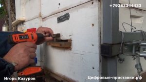 Пчеловодство для начинающих  установка летковых загродителей