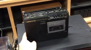 Testing Marantz Portable Cassette Recorder PMD 201