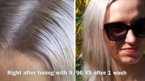 Color Touch By WELLA 9/96 How Quickly Does It Wash Off?