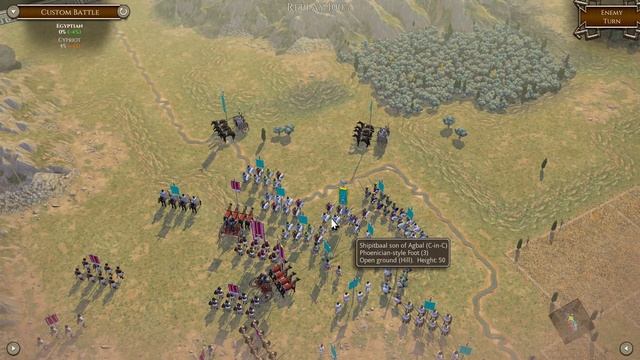 Field of Glory II MP #276: Egyptian vs Cypriot (Wars of Gods and Men) смотреть онлайн