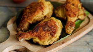 Рецепт куриных голеней на сковороде