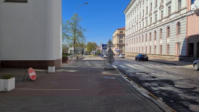 Прогулка по утреннему Минску // Беларусь Минск.