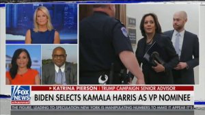 Katrina Pierson: “Joe Biden Picked Kamala Harris as a Hail Mary"