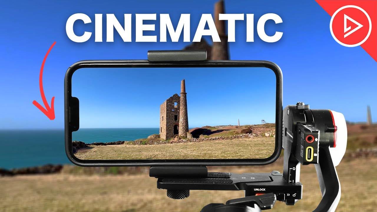 Как снимать кинематографические кадры на смартфоне iPhone 13 PRO MAX Zhiyun Crane m3