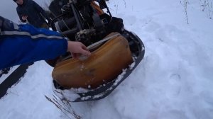 Катаемся в 2 Бурана с подписчиком!Снега по пояс.