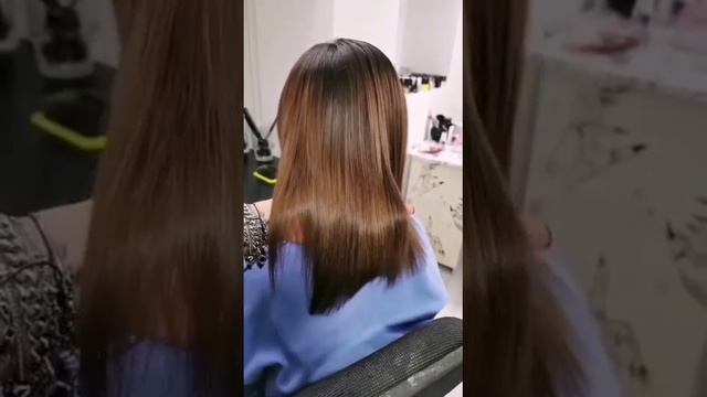 Brown Hair Silky Color Hair Style Idea