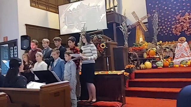 ВСЕ В ЭТОМ МИРЕ БОГУ СЛАВУ ПОЕТ - дети в Филадельфии 12 ноября 2023 г. смотреть онлайн