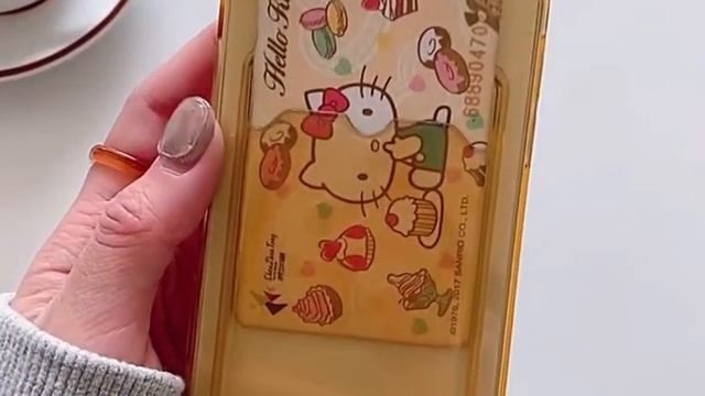 Прозрачный чехол с кармашком для карт. смотреть онлайн