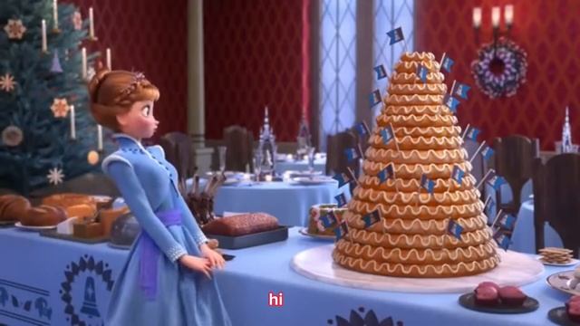 Приключения Олафа || Русская озвучка с Английскими субтитрами #холодноесердце #олаф #эльза #анна