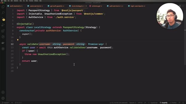 GraphQL Authentication: JWT, login, signup, and more! | NestJS PassportJS Tutorial