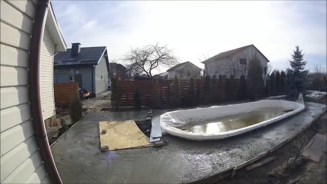 Установка, строительство композитного бассейна с нуля. Реально, профессионально, быстро