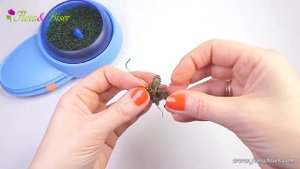 Бисероплетение для начинающих. Петельная техника. Более сложные способы плетения листиков. Урок №2