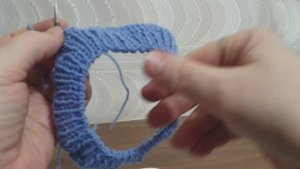 Начало новой работы, детская кофточка для мальчика