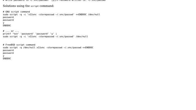 Unix & Linux: bash script error stty: standard input: Inappropriate ioctl for device смотреть онлайн