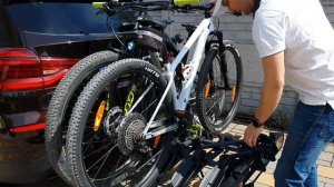 Peruzzo Pure Instinct tow ball bike carrier