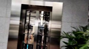 (Переснято) Панорамные Лифты KONE MiniSpace @ ТЦ Атриум