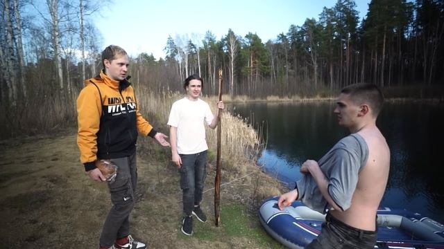 ВЫЖИВАЮ в лесу с гаджетами ALIEXPRESS 24 часа смотреть онлайн