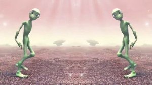Танцующий инопланетянин, зеленый человечек,Dancing Alien