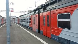 ЭД4М-0459 На Савеловском вокзале