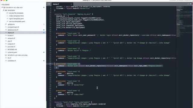 OCI Container Engine for Kubernetes with image from Container Registry (OCIR)deployed with Terrafor смотреть онлайн
