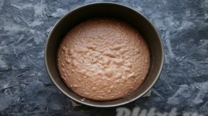 Шоколадный торт с кремом из варёной сгущёнки