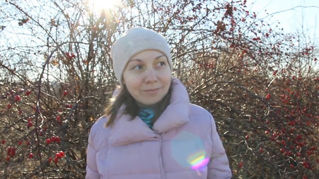 Осенняя природа и ягоды в родной деревне!