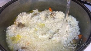 ПЛОВ ИЗ ОБЫЧНОГО КРУГЛОЗЕРНОГО РИСА / Рассыпчатый, Вкусный / Очень Простой Рецепт /канал Лайла