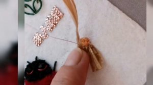 Вышивка синелью и рафией.5ЧАСТЬ.Вышивка для начинающих.