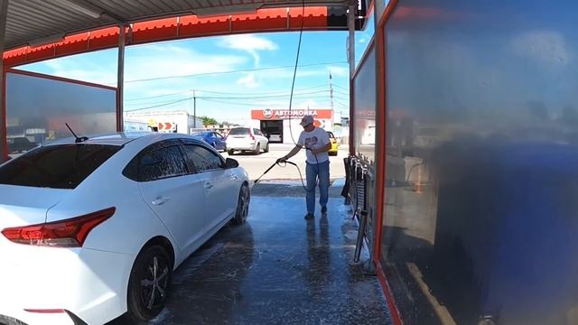 How to wash a car for 10 rubles. /Как помыть машину за 10 рублей смотреть онлайн