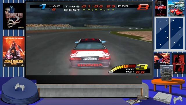 Toca Touring Car Championship PS1 Review - PS1 Racing Simulation Game