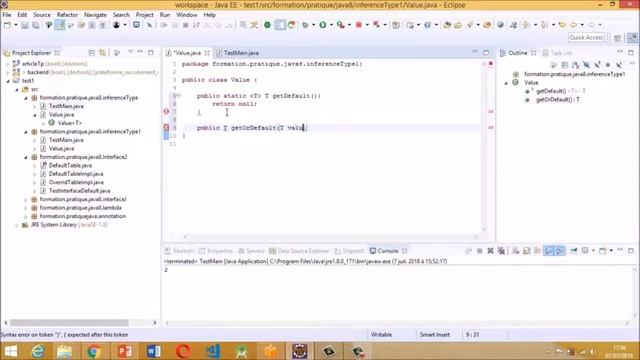Tutoriel JAVA8 N°8: Type Inference Java 8 смотреть онлайн