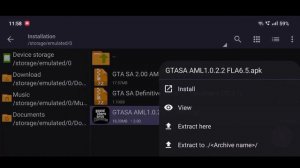 GTA San Andreas Definitive Edition V3 Modpack For Android | GTA Trilogy Mobile 2024 | Aj GAMERX