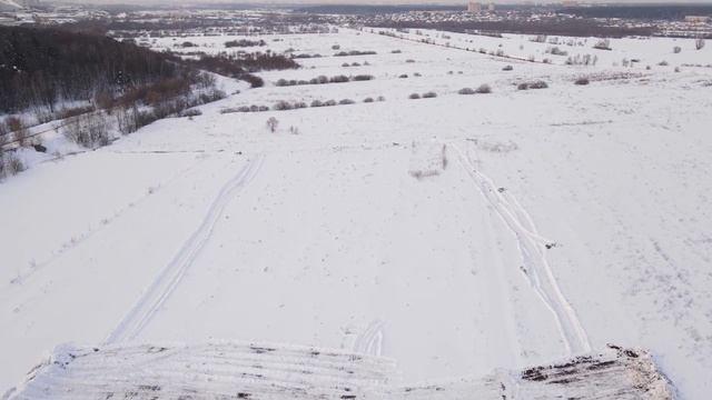 Обход посёлка Октябрьский. М-5 «Урал». Новорязанское шоссе (04.02.2022)