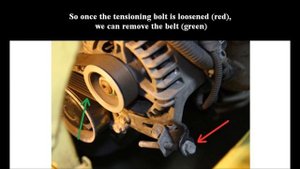 How to remove, replace alternator on 1.0 Toyota Aygo, Citroen C1, Peugeot 107