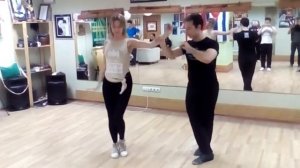 BACHATA Intermediate. Dmitriy Usoltsev & Anna Pavlova. 16.02.17