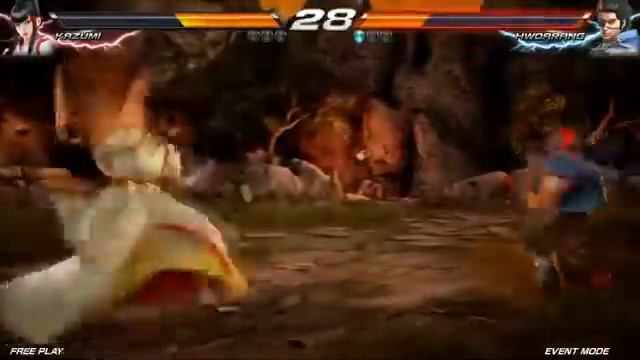 Tekken 7 Fated Retribution Kazumi Mishima VS Hwoarang.LAVAL. смотреть онлайн