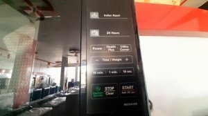 LG MS2043DB solo with Glass Door