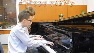 Жорж Бизе. "Бал" (галоп) из сюиты для 2 фортепиано "Детские игры"