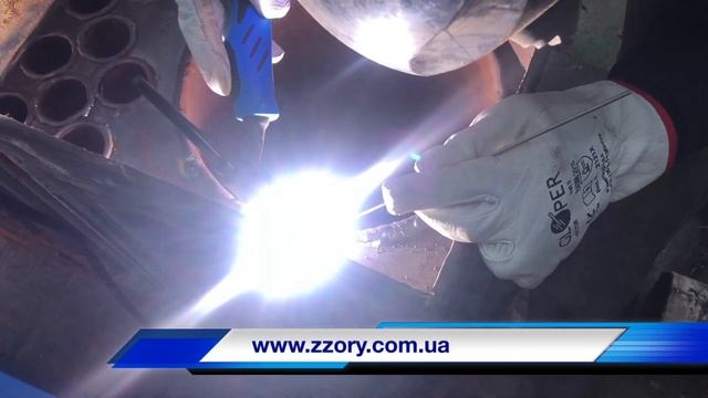 Сварка печей аппаратом аргонодуговой сварки Tesla Weld TIG MMA CUT CT416 смотреть онлайн