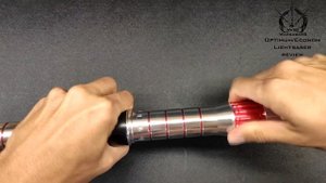 Демонстрация рукоятки светового меча "Темной Рей" - Dark Soul | WarSabers - Световые мечи "Мастер"