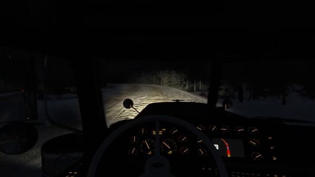 ATS ★ Суровая Аляска ★ Тяжелая зимняя дорога ★ Руль Artplays V-1200 смотреть онлайн