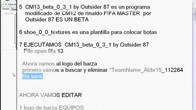 Fifa 13 CM13 beta (Outsider 87) Tutorial 1 смотреть онлайн