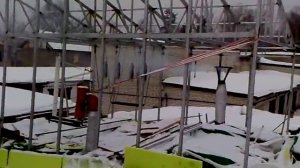 теплица на крыше гаража изготовление каркаса 3.2