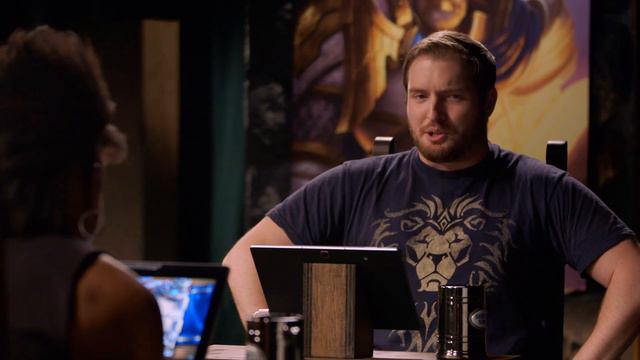 Angela Hill and Nerdist's Dan Casey Play HEARTHSTONE! (Worthy Opponents)
