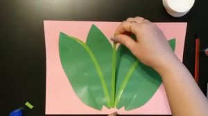 Аппликация "Ландыш"