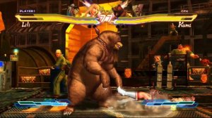street fighter x tekken - arcade mode - tim chun li dan lili #special request