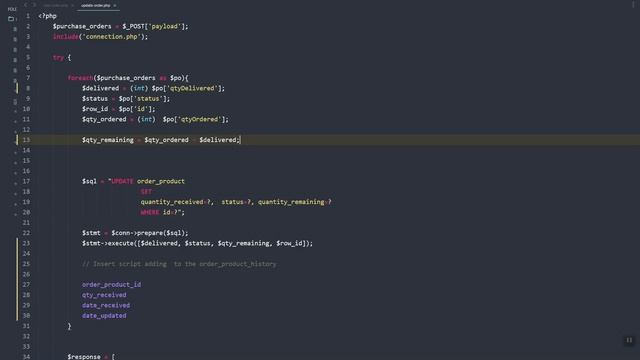 PHP Project: Add and Manage Product Delivery Records in MySQL Database using PHP - Inventory System