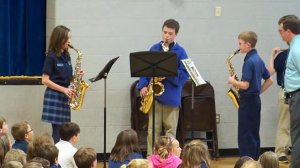 saxophone trio